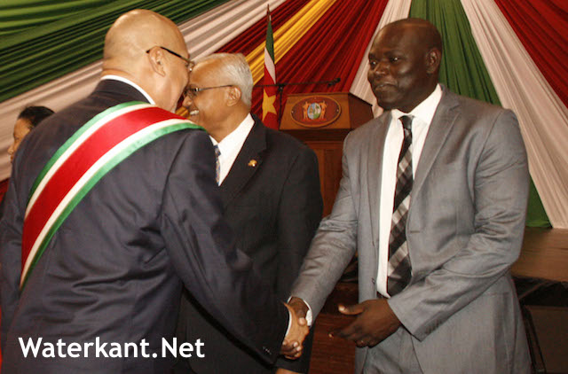 Nieuwe leden Staatsraad Suriname beëdigd