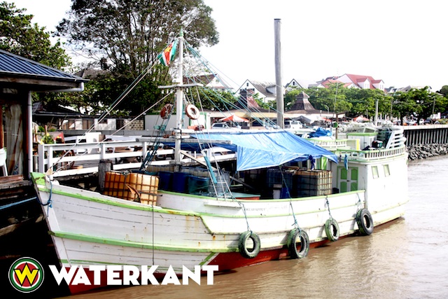 Braziliaanse boot voor kust Suriname onderschept