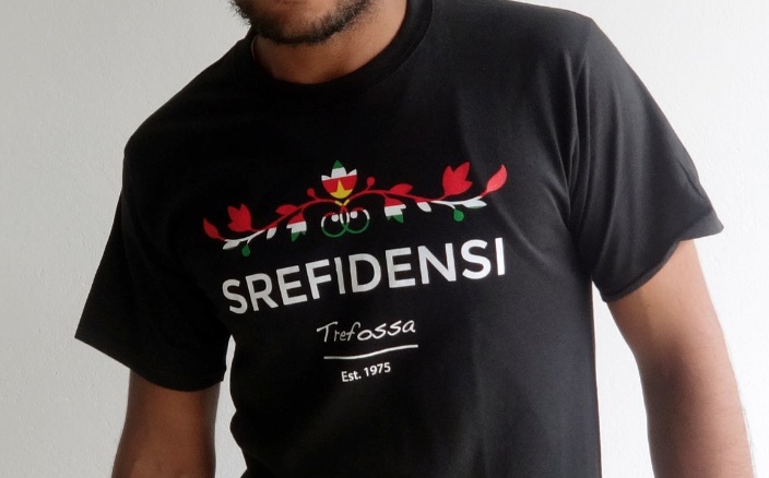 Srefidensi T-shirt als hommage aan Trefossa