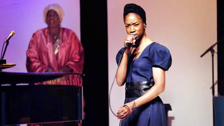 Theatraal concert over Nina Simone in Den Haag