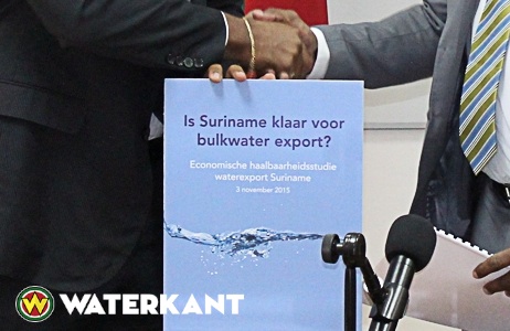 Rapport: exporteren van Surinaams zoetwater haalbaar
