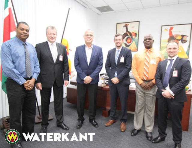 Lufthansa Technik bezoekt SLM in Suriname