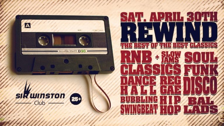REWIND Classics party zaterdag 30 april Rijswijk