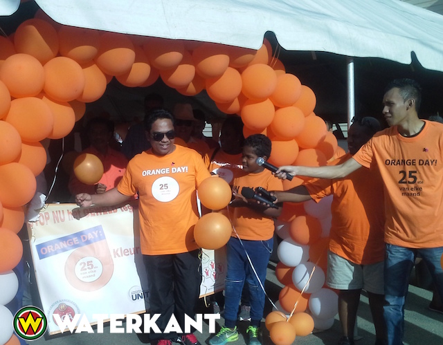 Ook aandacht voor Orange Day in Suriname