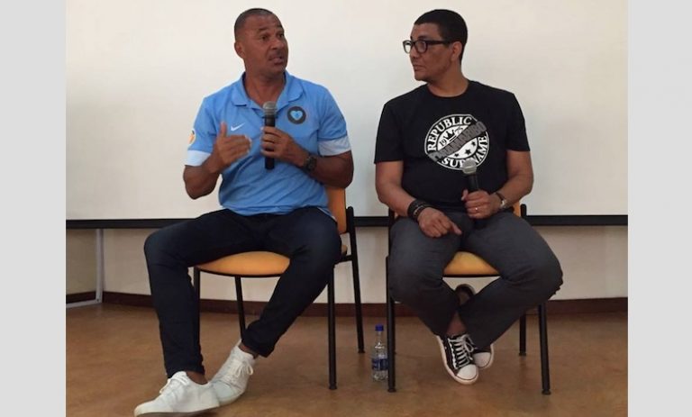 Gullit en Raymann verzorgen Motivational Talk in Suriname