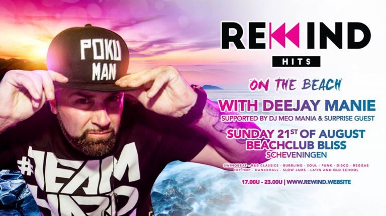 Rewind Hits on the Beach with Deejay Manie
