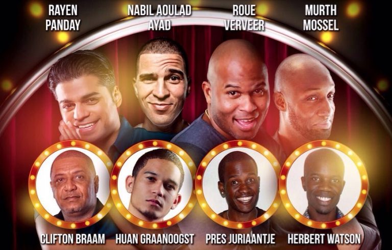 Grote comedy show op 23 december in NIS Suriname