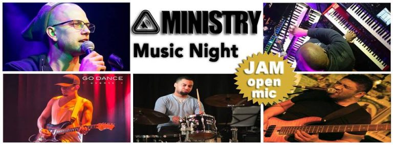Ministry Music Night/Live in hartje Amsterdam