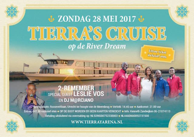 Tierra's Cruise met 2-Remember op zondag 28 mei