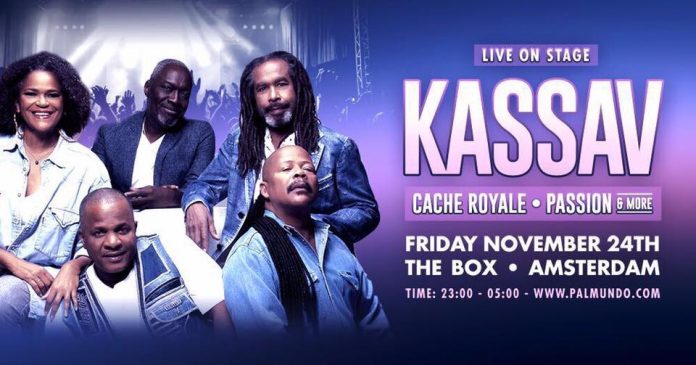 Kassav live in Amsterdam op vrijdag 24 november