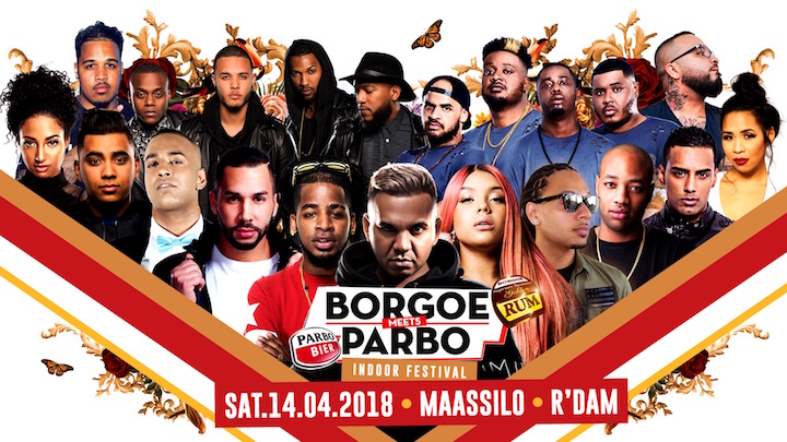 BORGOE -meets- PARBO Indoor Festival op zaterdag 14 april in Rotterdam