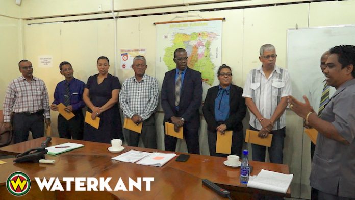 Installatie Gemengde Interdepartementale Adviescommissie in Suriname