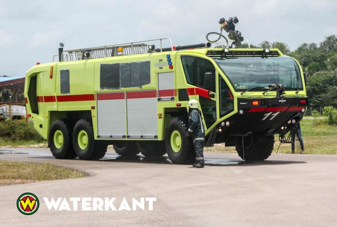 Nieuwe brandweerwagen voor luchthaven kost 744.000 US dollar