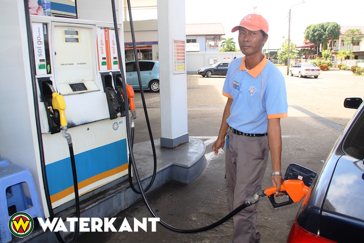 Benzine aan de pomp ook duurder in Suriname