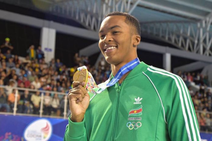 Renzo Tjon A Joe wint eerste medaille voor Suriname op 11e ODESUR spelen
