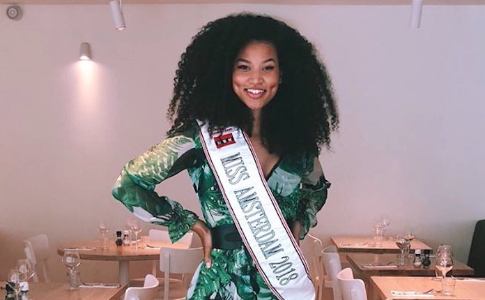 Miss Amsterdam speciale gast bij Miss Tropical Beauties Suriname