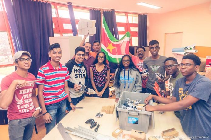 Suriname voor de tweede keer op de FIRST Global Challenge