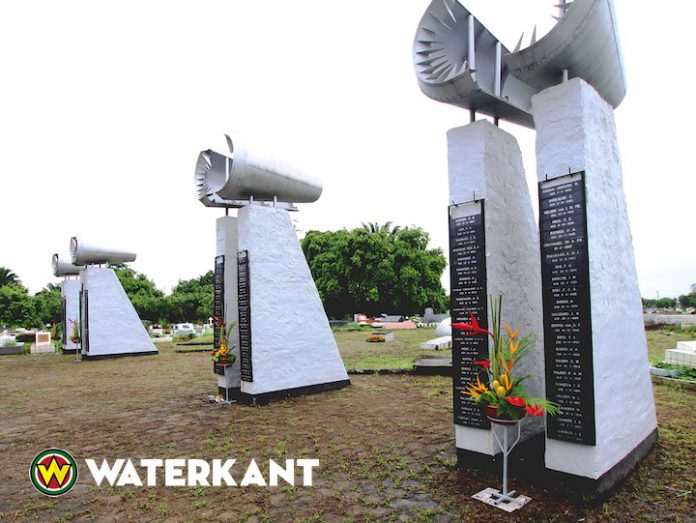 30ste herdenking van de SLM vliegramp van 7 juni 1989 in Suriname