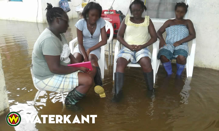 Er voltrekt zich een ramp in zuiden en oosten van Suriname