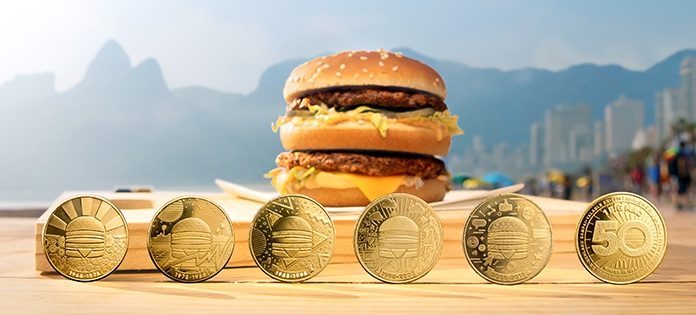 Ook in Suriname wordt 50 jaar Big Mac gevierd met speciale coin
