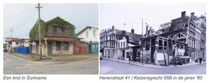 Erfgoed Suriname: Paramaribo nu lijkt op Amsterdam 62 jaar geleden
