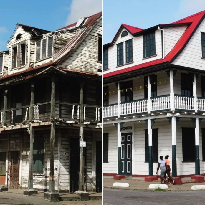 Restauratie zorgt voor behoudt unieke gebouwen in Suriname