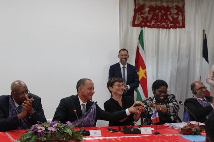 Suriname tekent overeenkomst met Frankrijk inzake samenwerking en vriendschap