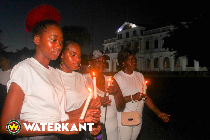 Stille tocht tegen huiselijk geweld in Suriname