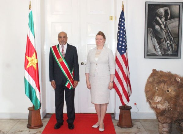Nieuwe Amerikaanse ambassadeur: goede band met Suriname voortzetten