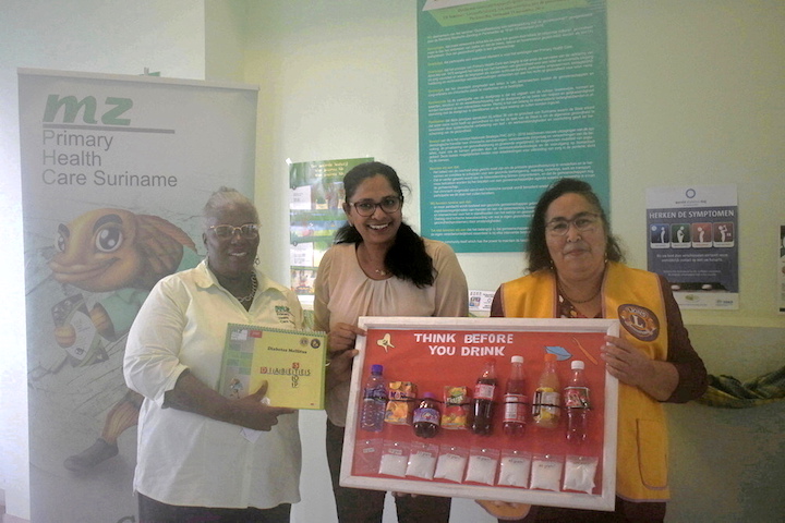 Medische Zending en Lions Club Paramaribo voeren 'Diabetes project' uit in Suriname