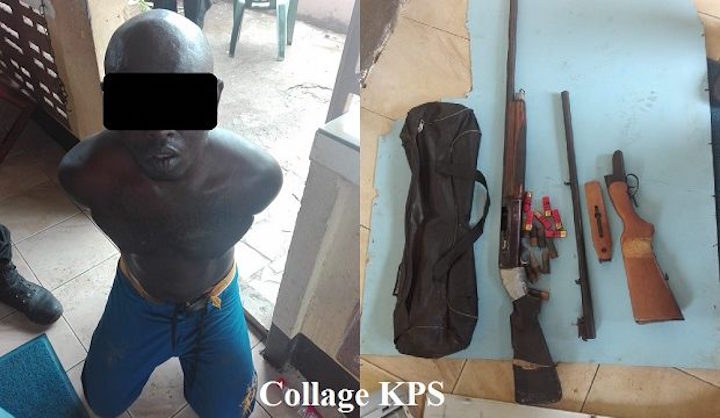Politie Suriname laat foto zien van aangehouden 'topcrimineel'
