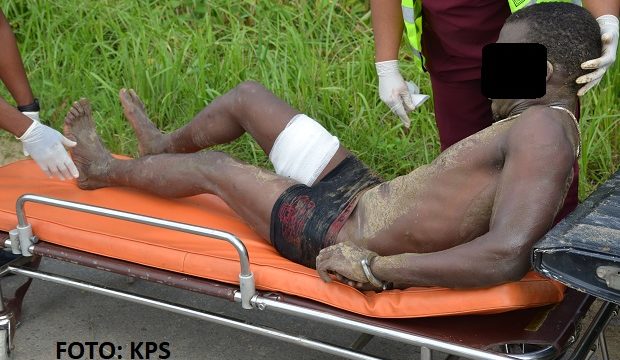 Politie Suriname publiceert foto van neergeschoten inbreker