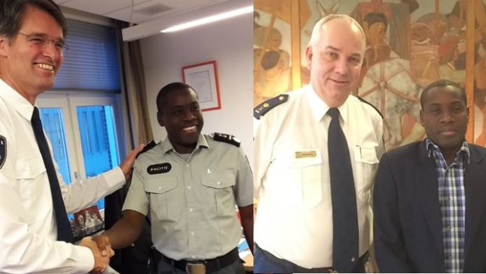 Waarnemend korpschef Suriname momenteel in Nederland