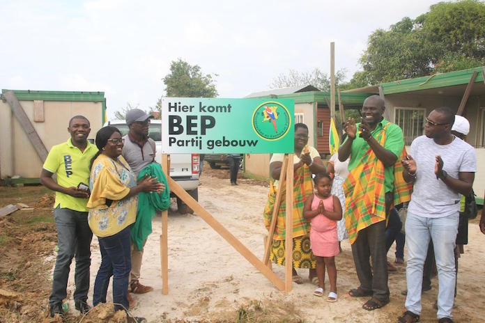 BEP start bouw nieuw partijcentrum in Suriname