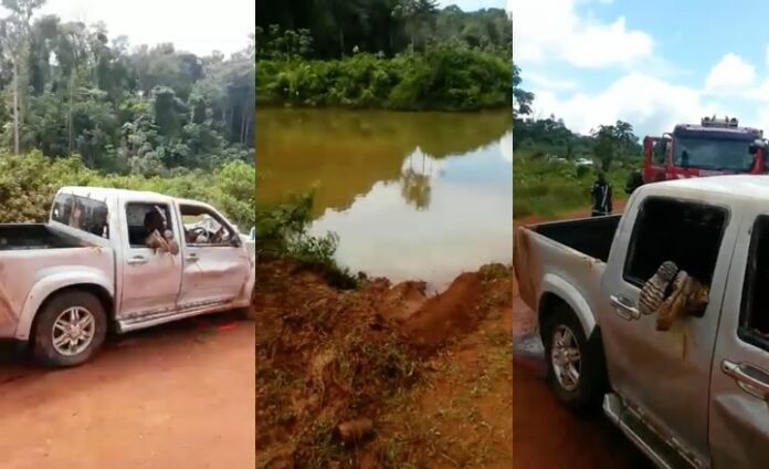 Collega's houtbedrijf Suriname omgekomen nadat auto in goud put terecht kwam