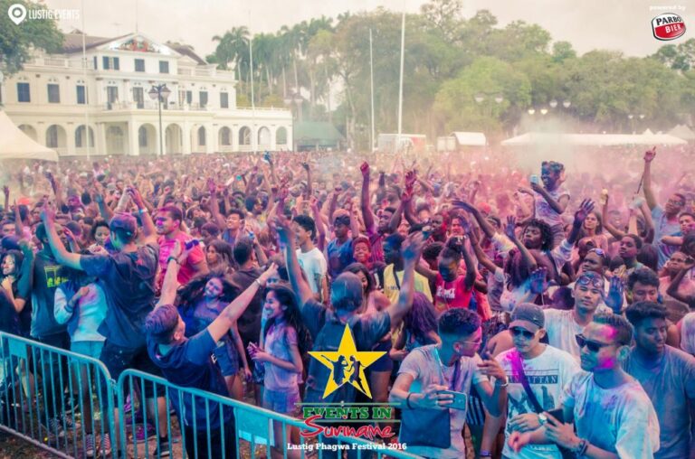 Lustig Phagwa Festival in Suriname dit jaar groter en op nieuwe locatie