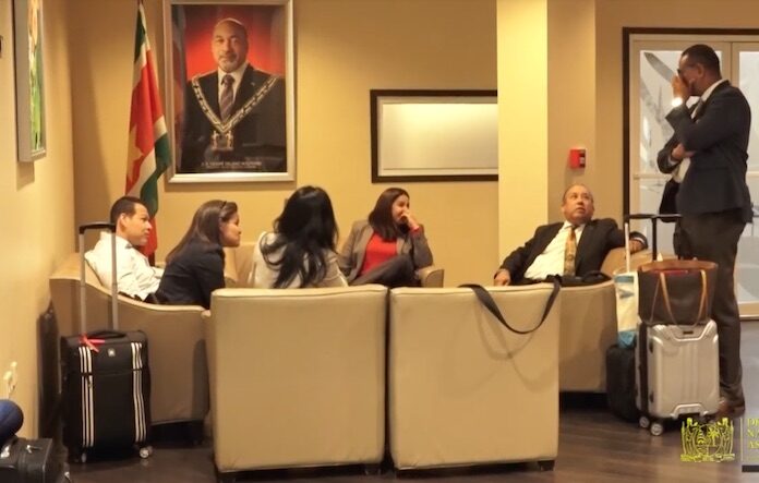 VIDEO: parlementaire delegatie Aruba, Curaçao en Sint-Maarten in Suriname