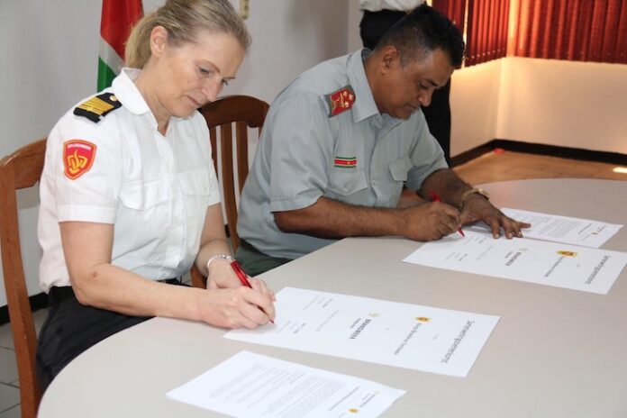 Samenwerking Korps Brandweer Suriname met Brandweer Haaglanden
