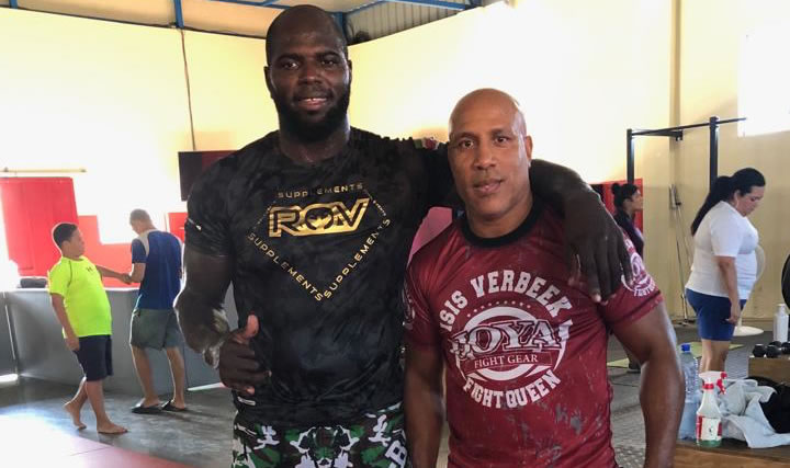 Jairzinho ‘Bigi Boi’ Rozenstruik uit Suriname maakt UFC debuut in Brazilië