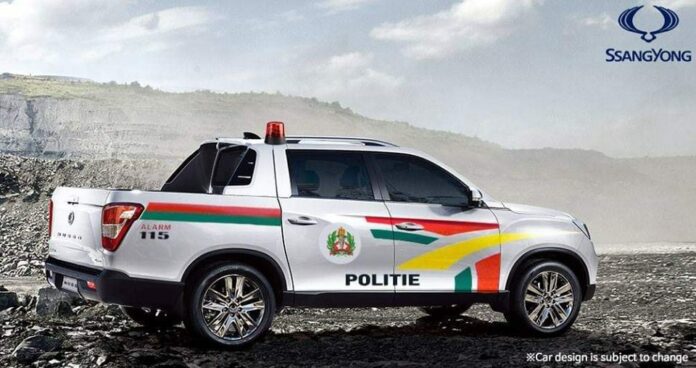 Wordt dit de nieuwe patrouillewagen van politie in Suriname?