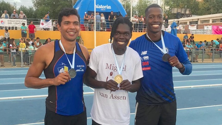 Miguel van Assen wint goud voor Suriname in Argentinië