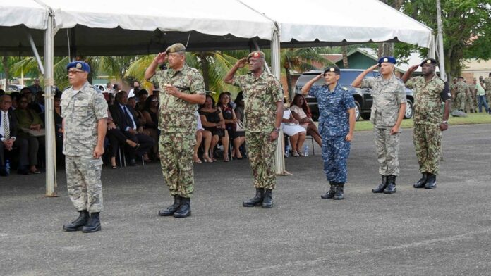 Nieuwe leiding Nationaal Leger Suriname geïnstalleerd