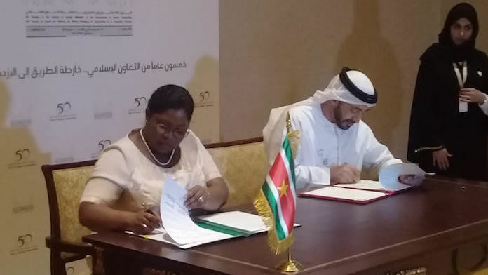 Suriname neemt deel aan ministerraad in Abu Dhabi