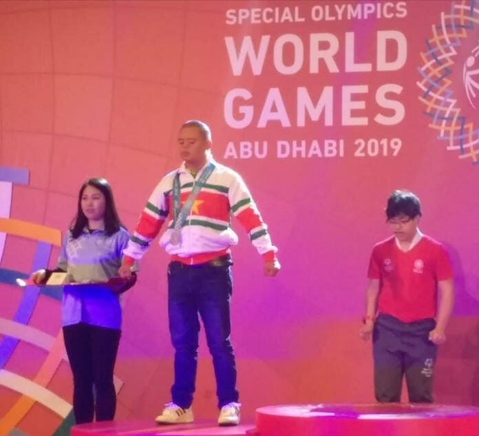 Drie maal goud voor Suriname op Special Olympics in Abu Dhabi
