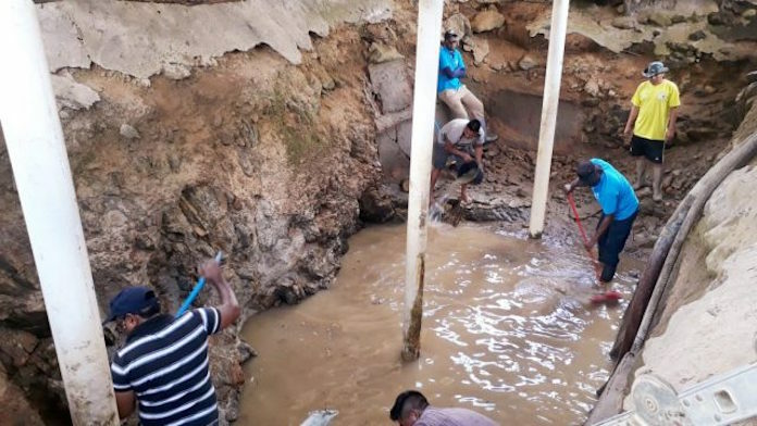 Waterleiding bedrijf Suriname pakt drinkwater probleem Kwamalasemutu aan