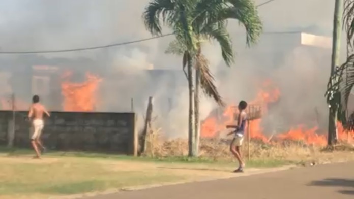 VIDEO: Korps Brandweer Suriname waarschuwt voor droogte en vuur