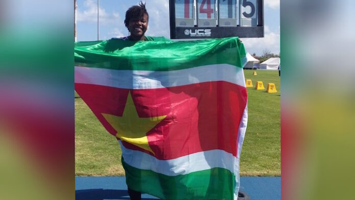 16-jarige Alicia Grootfaam wint goud voor Suriname op Carifta Games