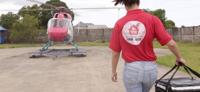 Bedrijf in Suriname gaat eten bezorgen met helikopter