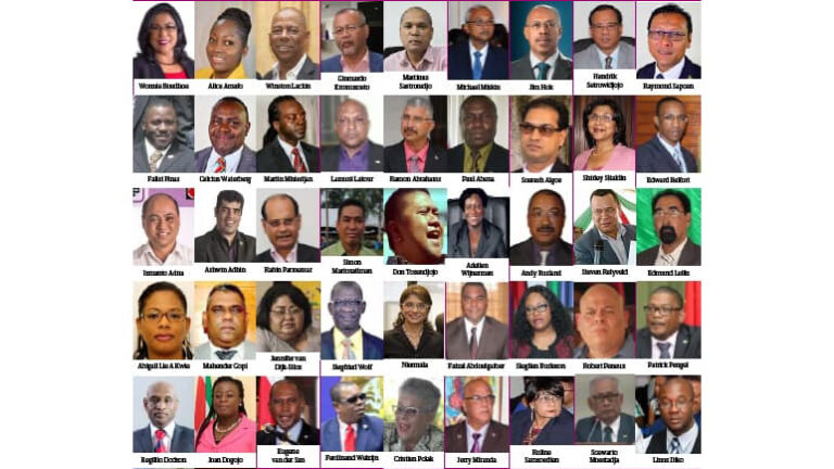 Dagblad Suriname: 'Regering Bouterse heeft reeds 47 ministers versleten'