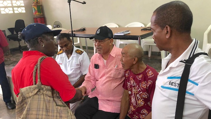 President van Suriname brengt bezoek aan Creola in Saramacca